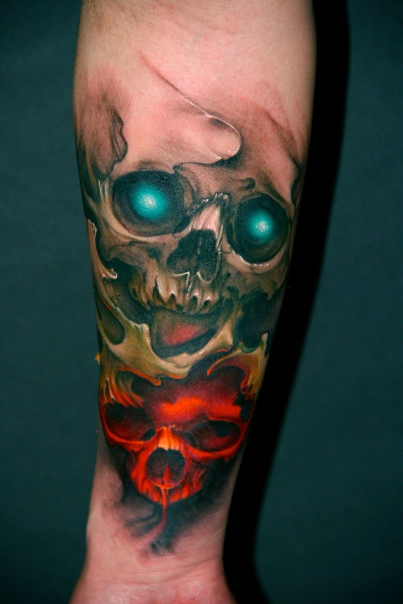 horror tattoos for men 0012