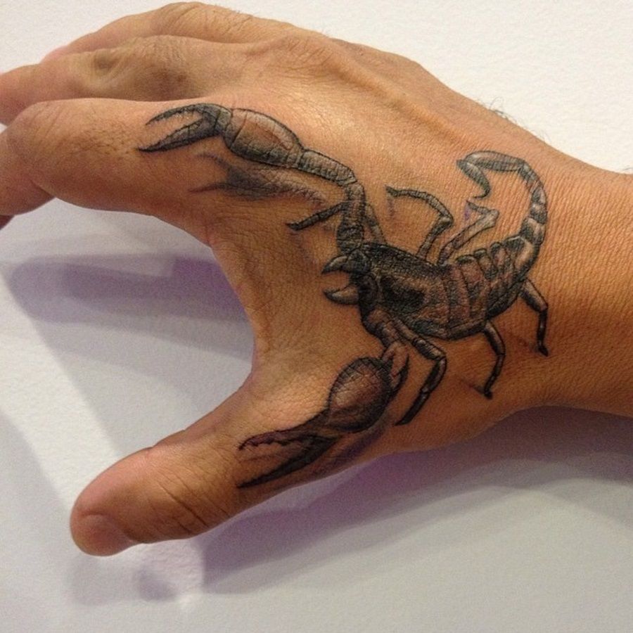 scorpio tattoo for men