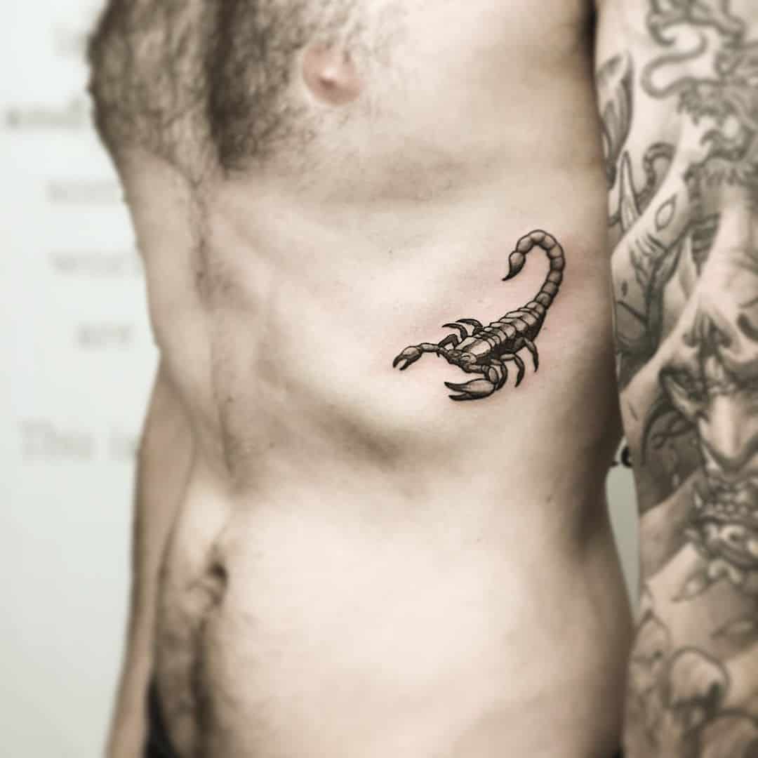 Scorpion tattoos for men