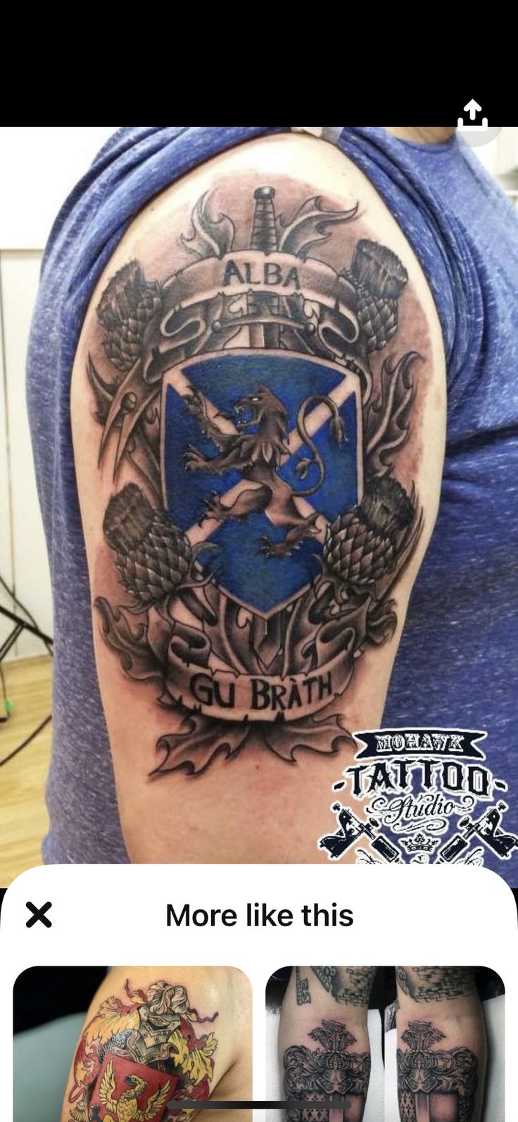 Scottish tattoos for men 0084