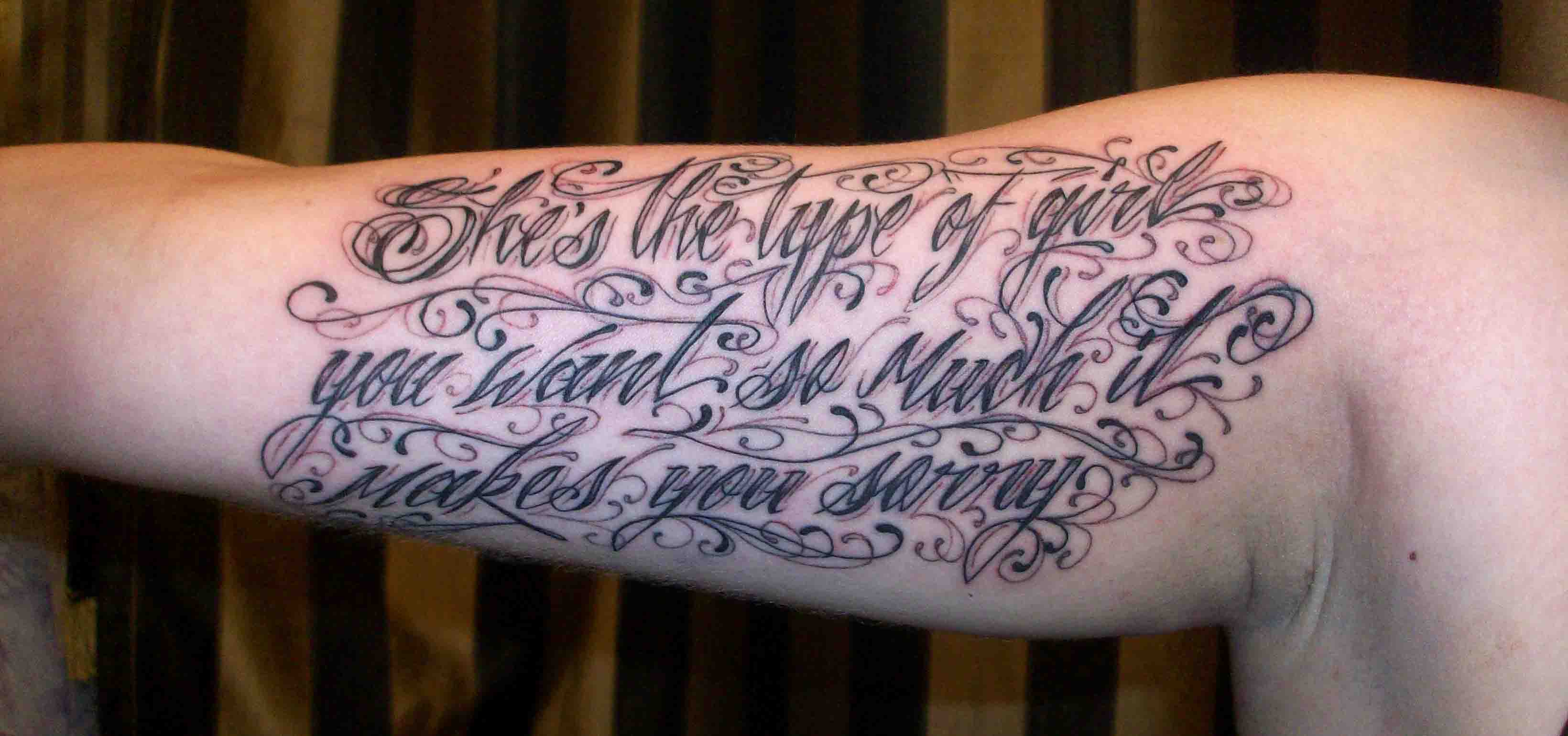 script tattoos for men 0055