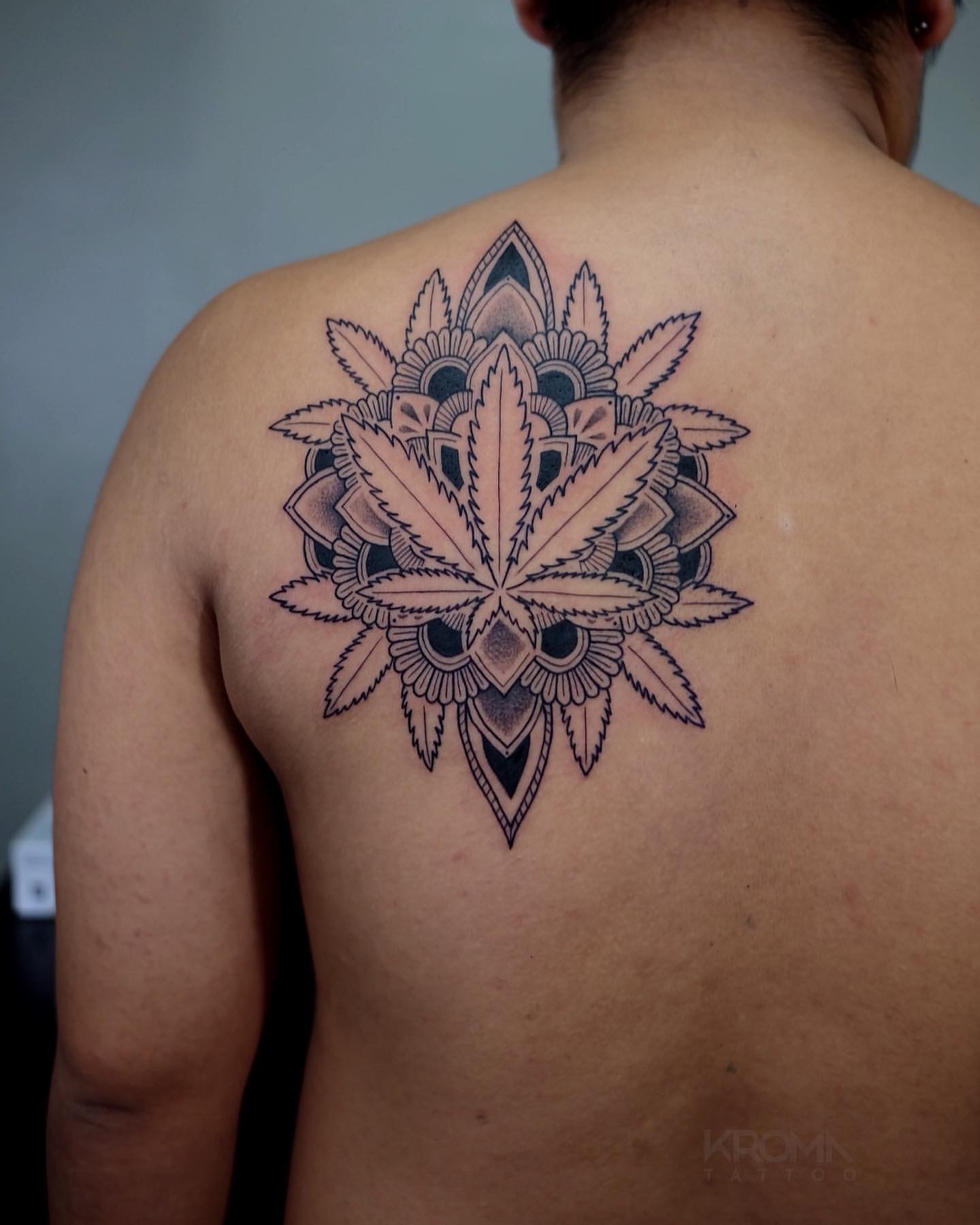 seasonal trends in weed tattoos for men