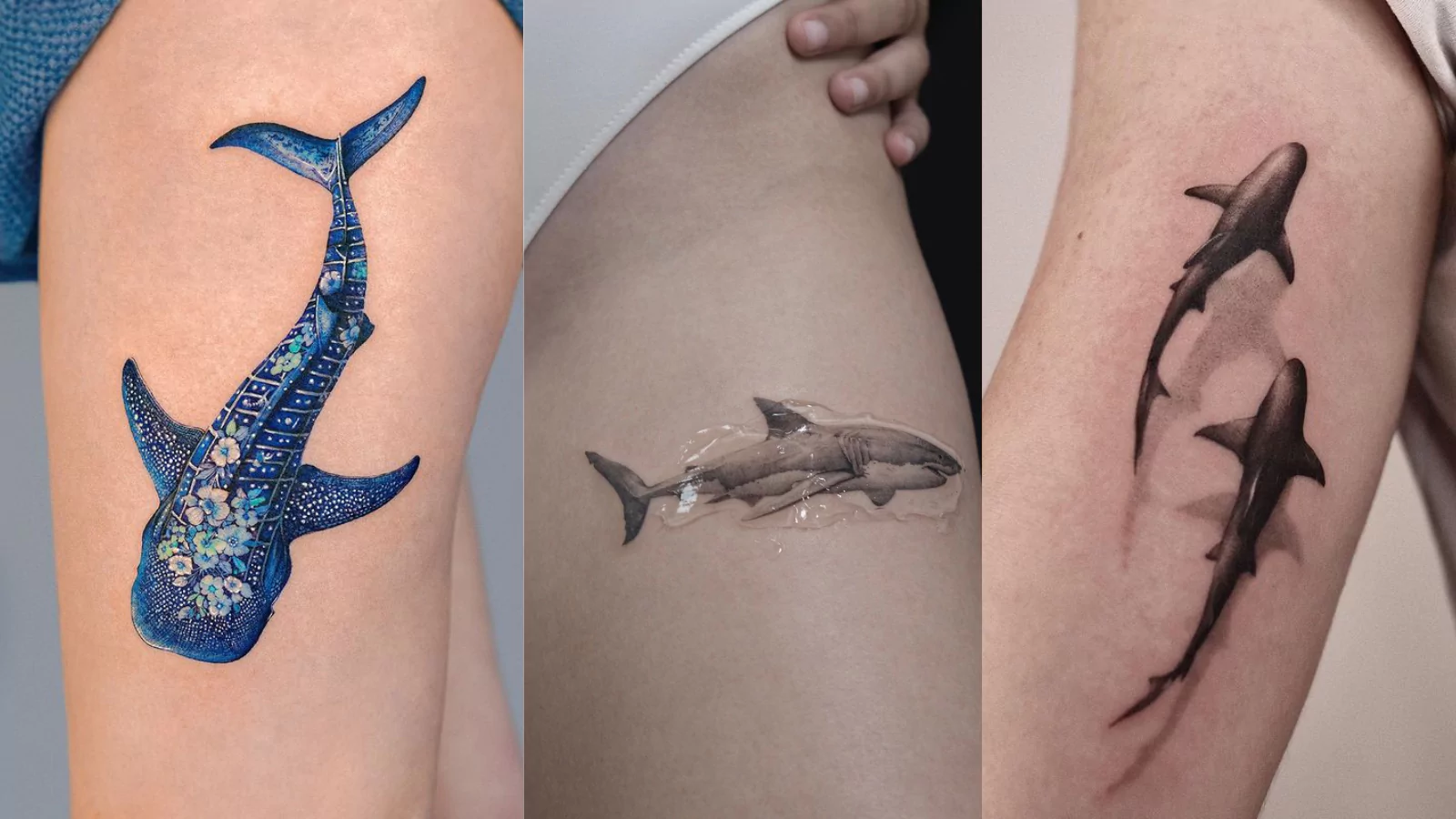 shark tattoos for men designs