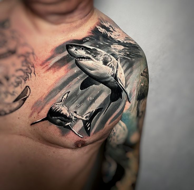 shark tattoos for men 0050