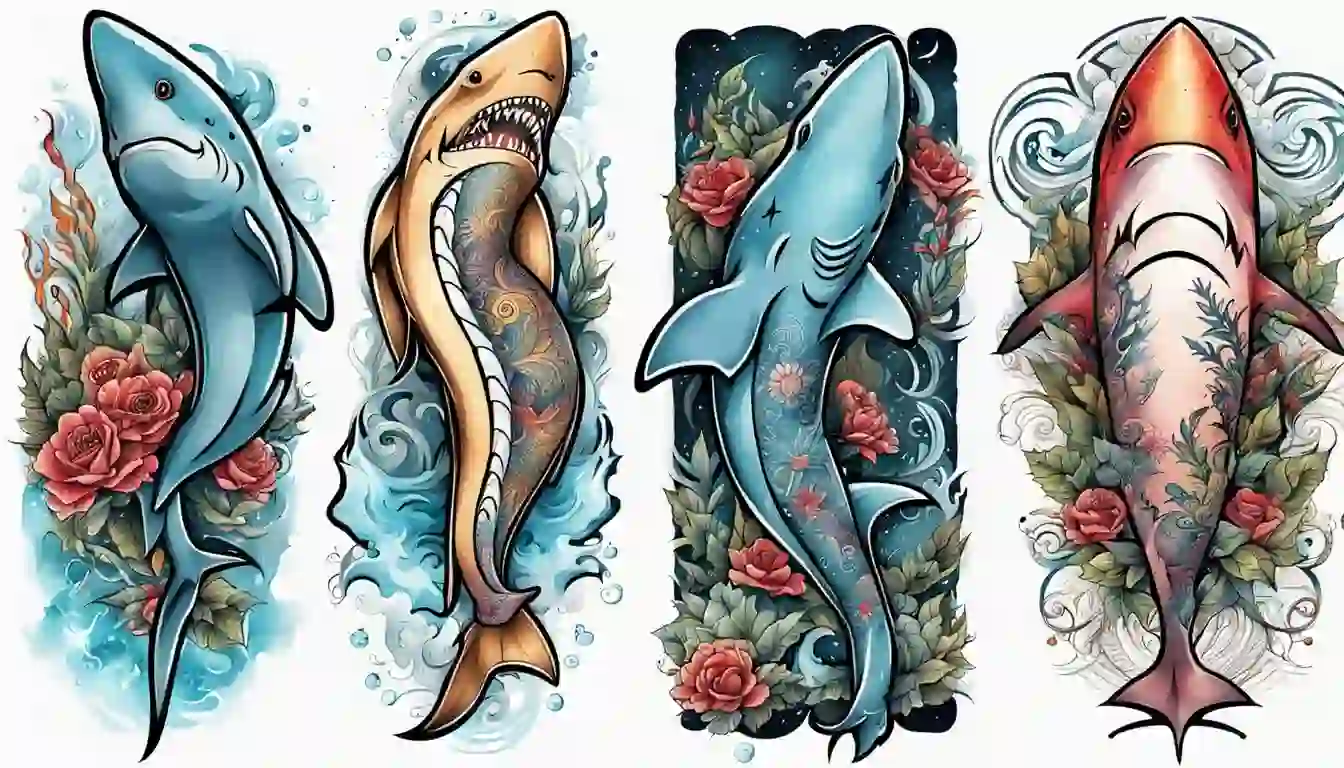 shark tattoos for men 0056