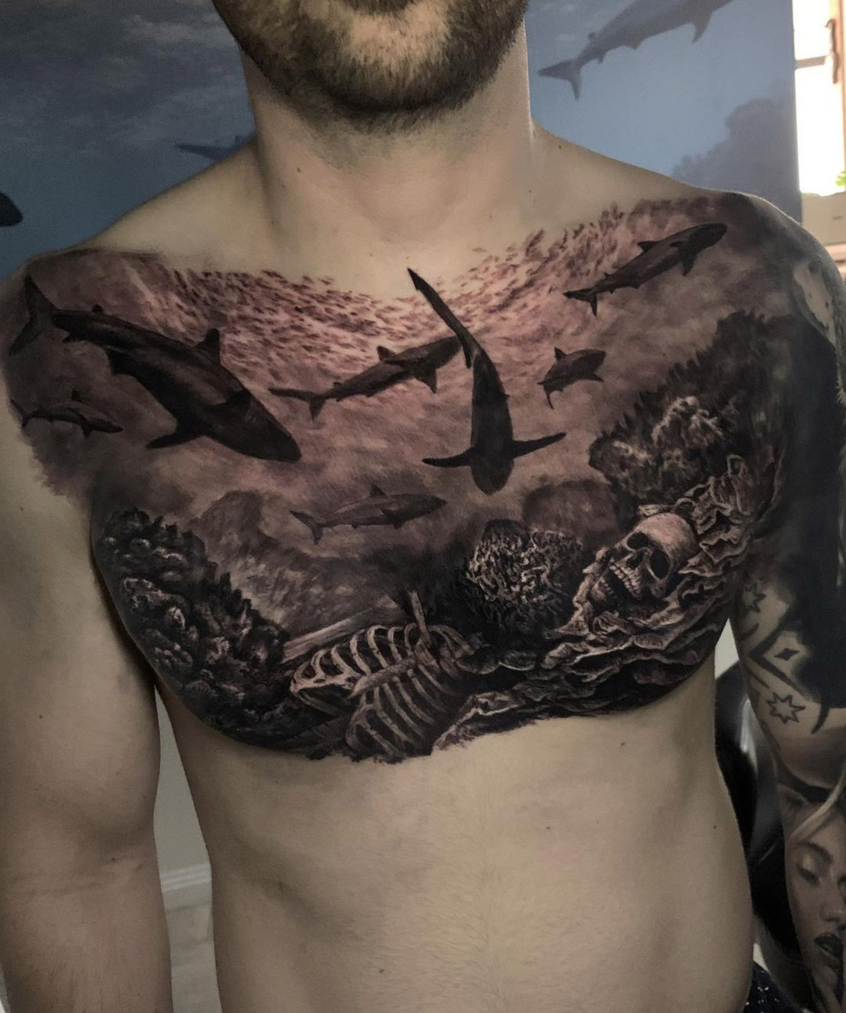 shark tattoos for men 0099