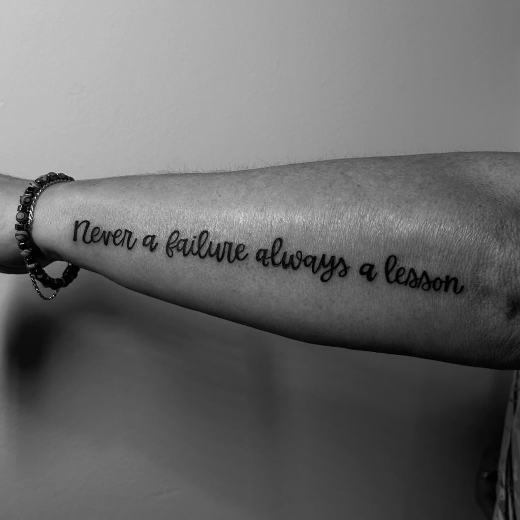 short quotes for mens tattoos