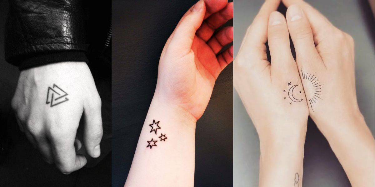 short simple hand tattoos for men 0012