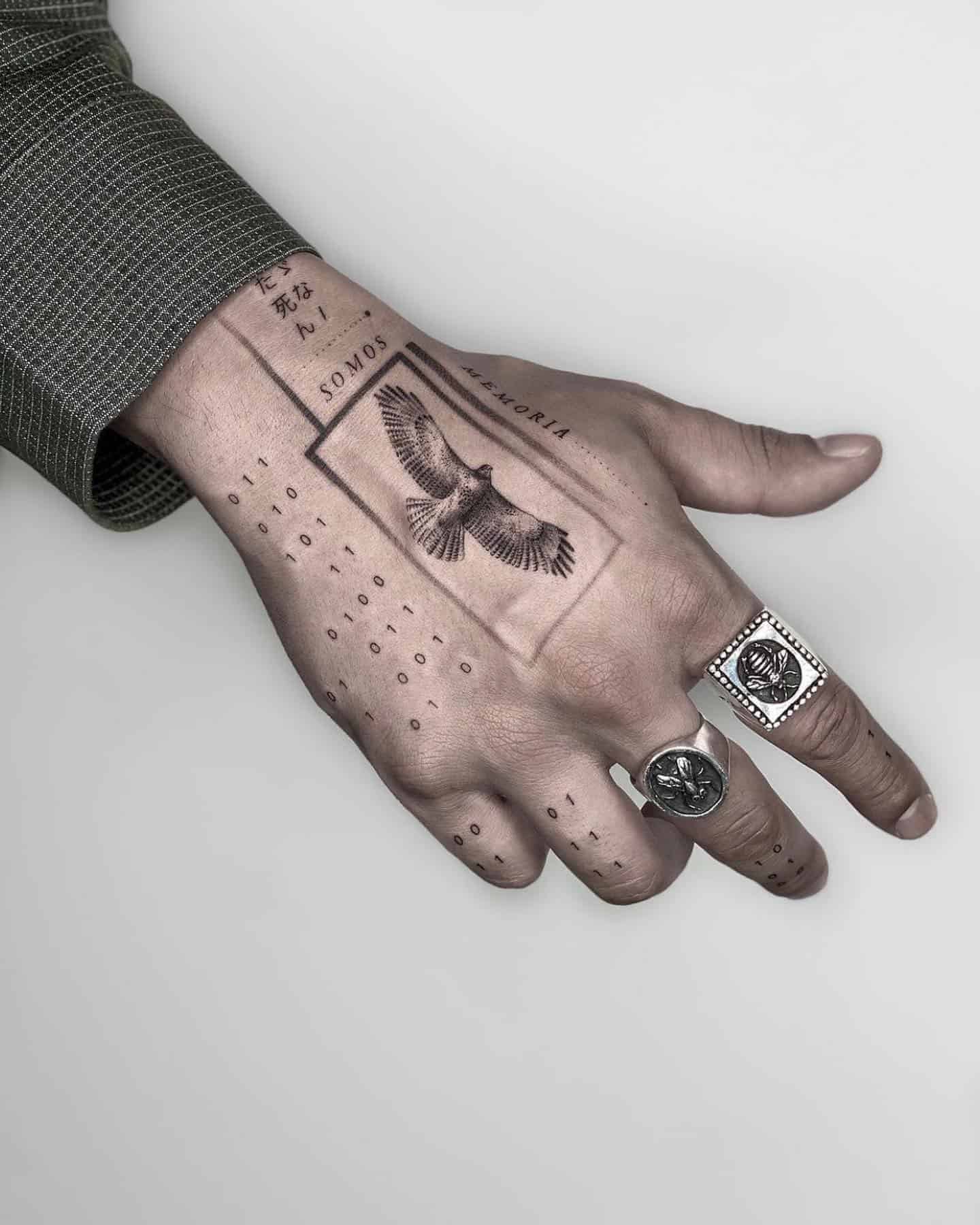 short simple hand tattoos for men 0032