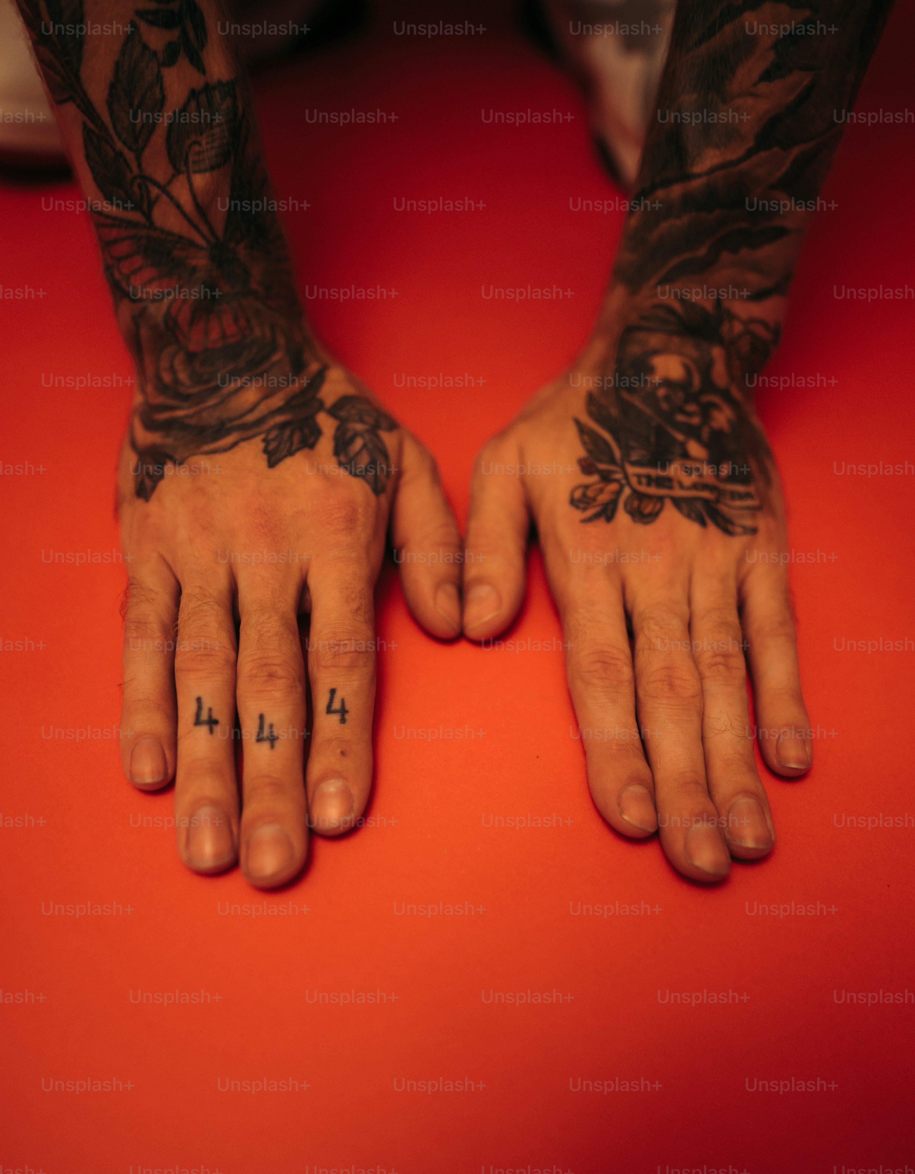 short simple hand tattoos for men 0097