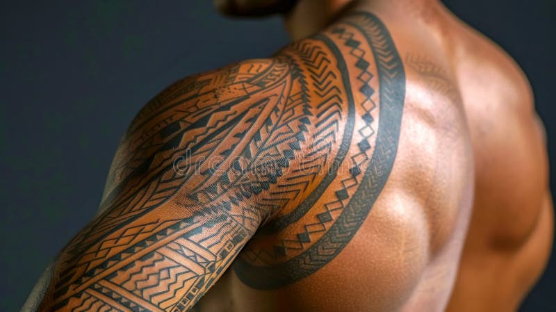 shoulder blade tattoos for men 0044