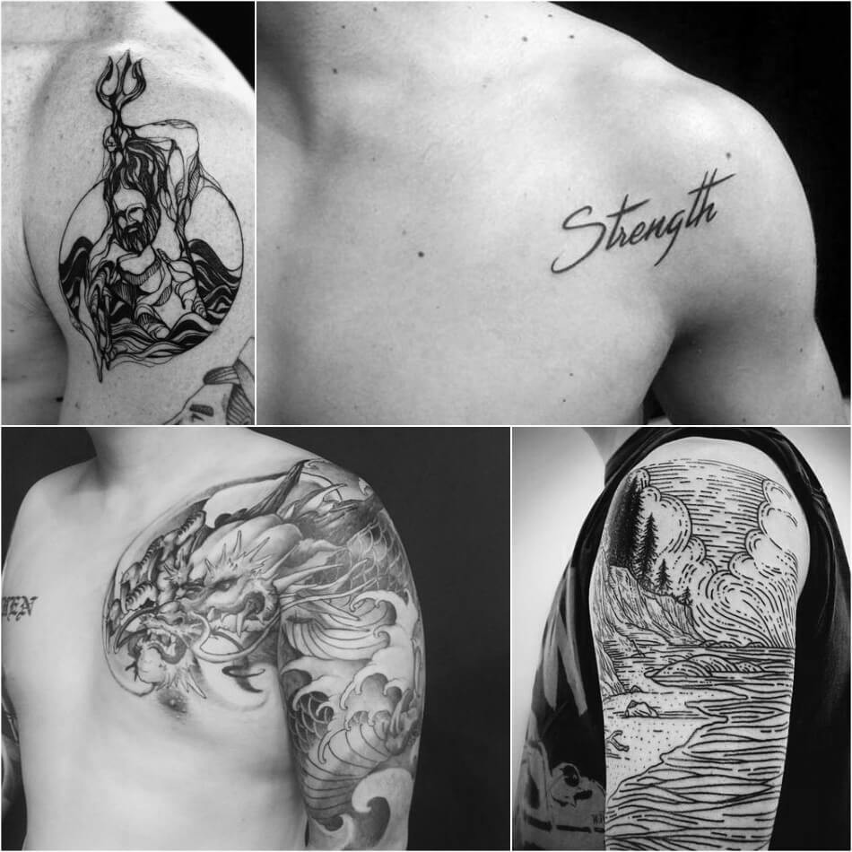 shoulder blade tattoos for men 0052