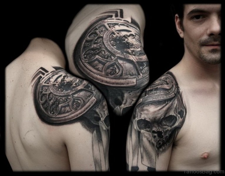 shoulder blade tattoos for men 0055