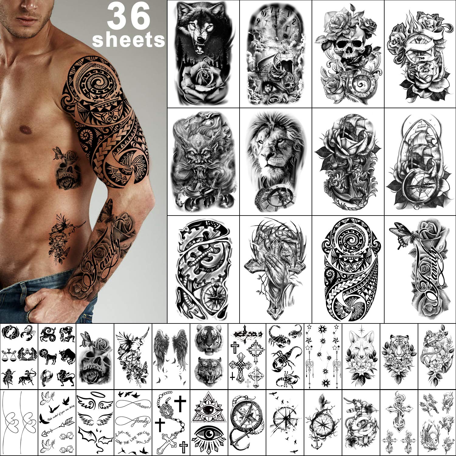 shoulder tattoos for black men 0013