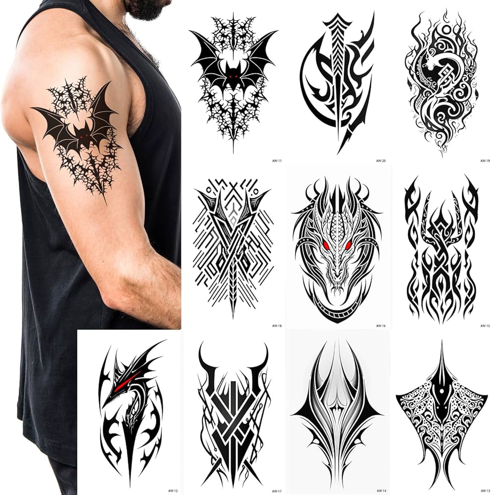 shoulder tattoos for black men 0019