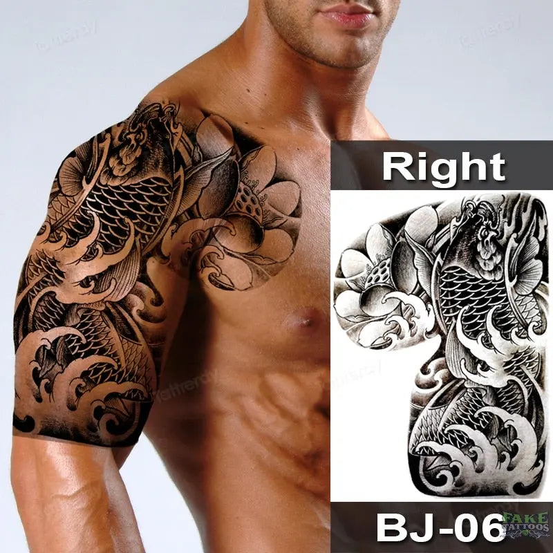 shoulder tattoos for black men 0024