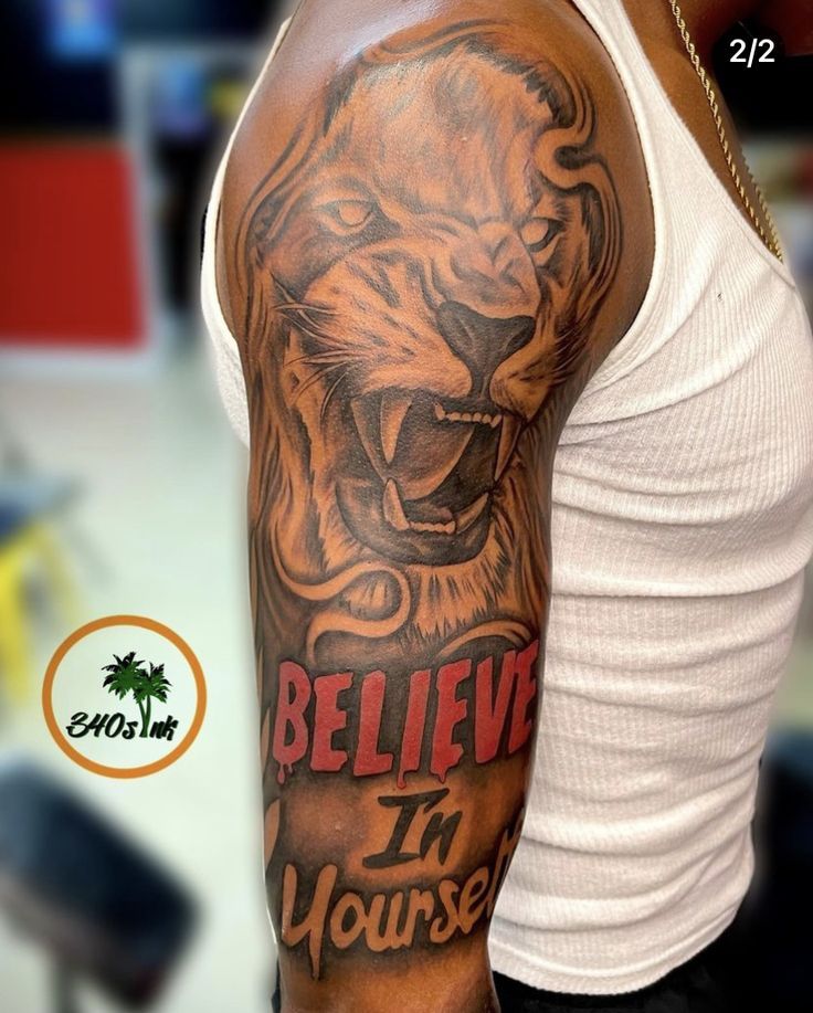 shoulder tattoos for black men 0032