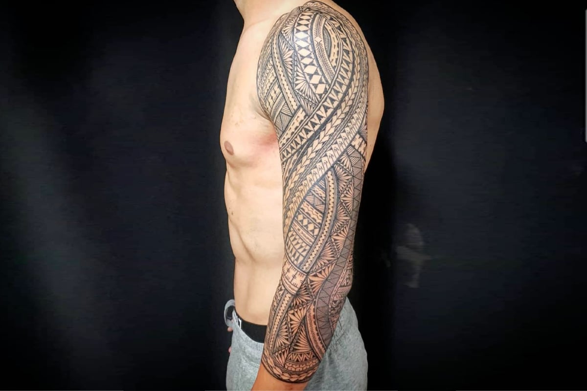 shoulder tattoos for black men 0068