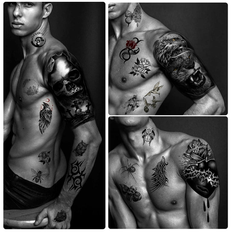 shoulder tattoos for black men 0089