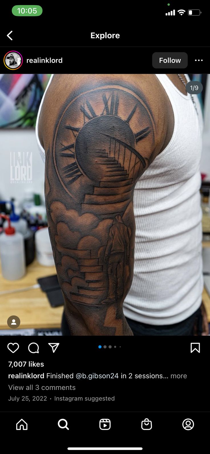 shoulder tattoos for black men 0091