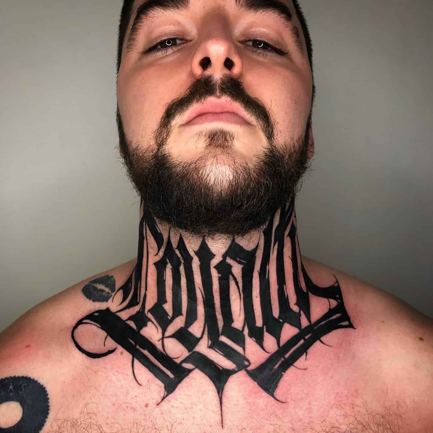 side neck tattoos for men 0020