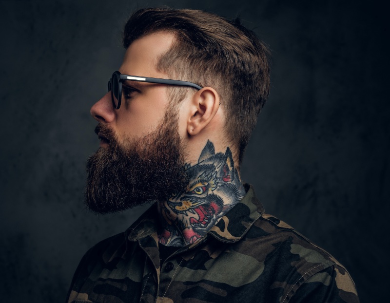 side neck tattoos for men 0040