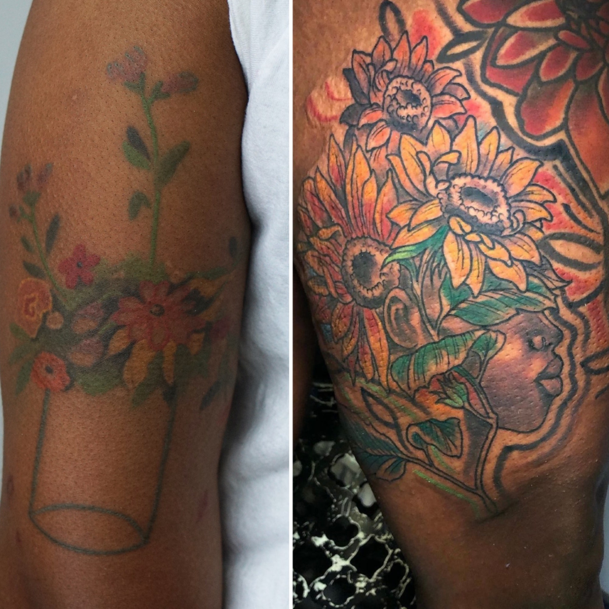 simple leg tattoos for black men 0035