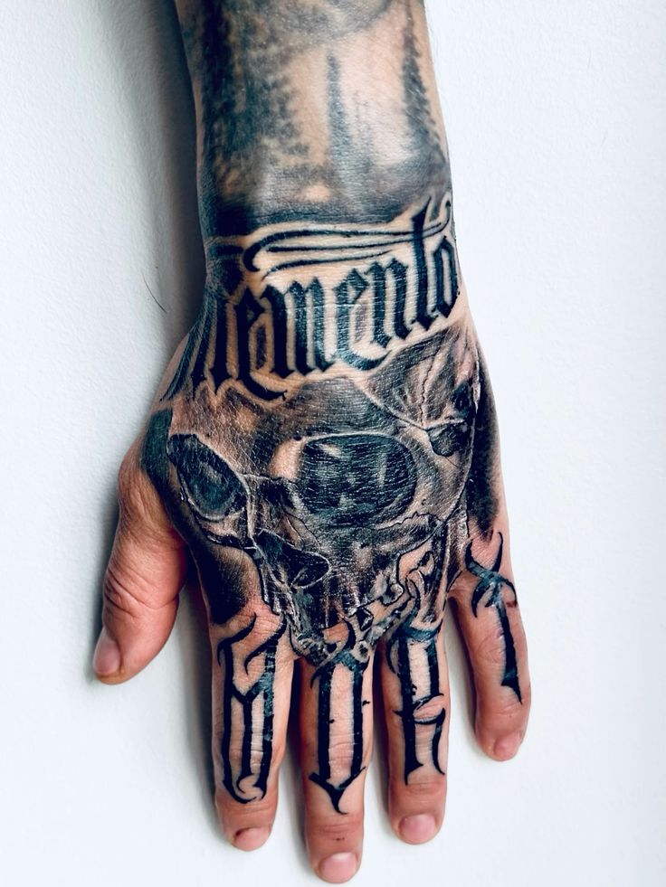 skull hand tattoos for men 0075