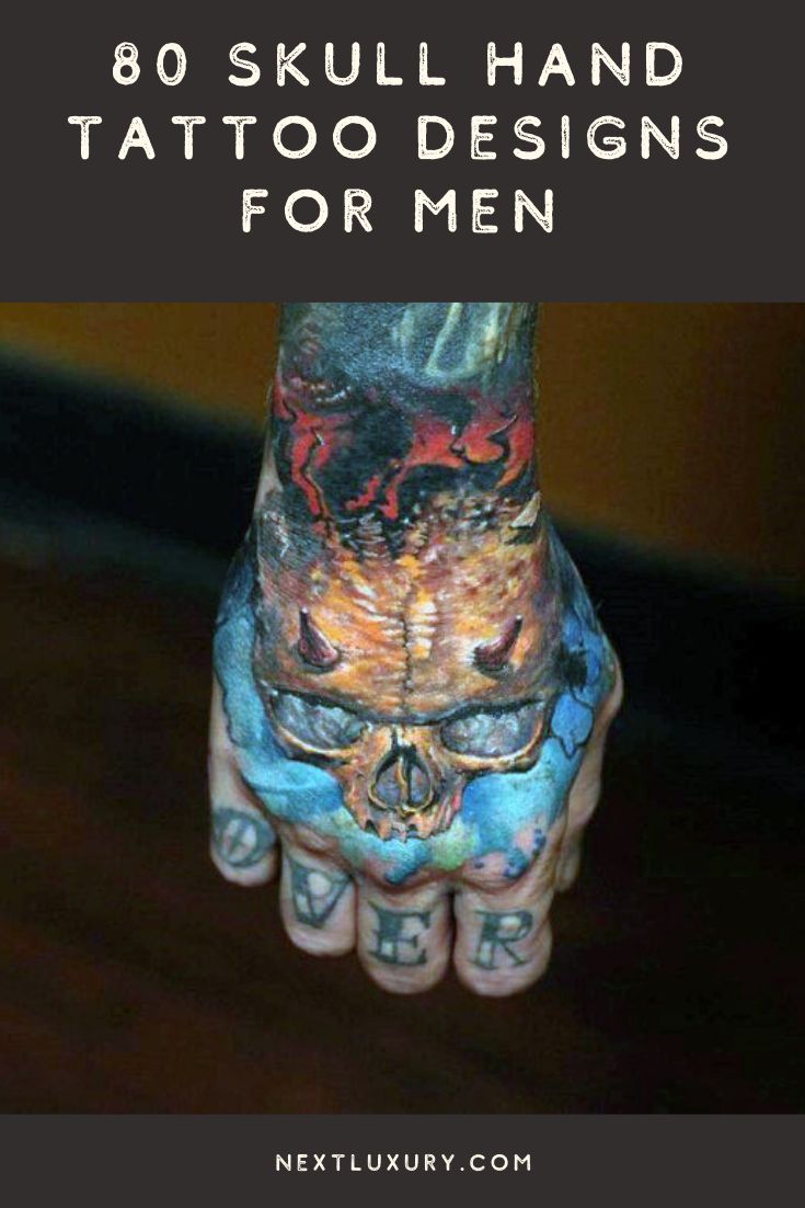 skull hand tattoos for men 0077