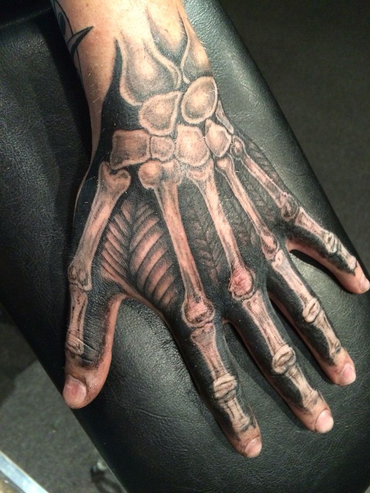 skull hand tattoos for men 0081