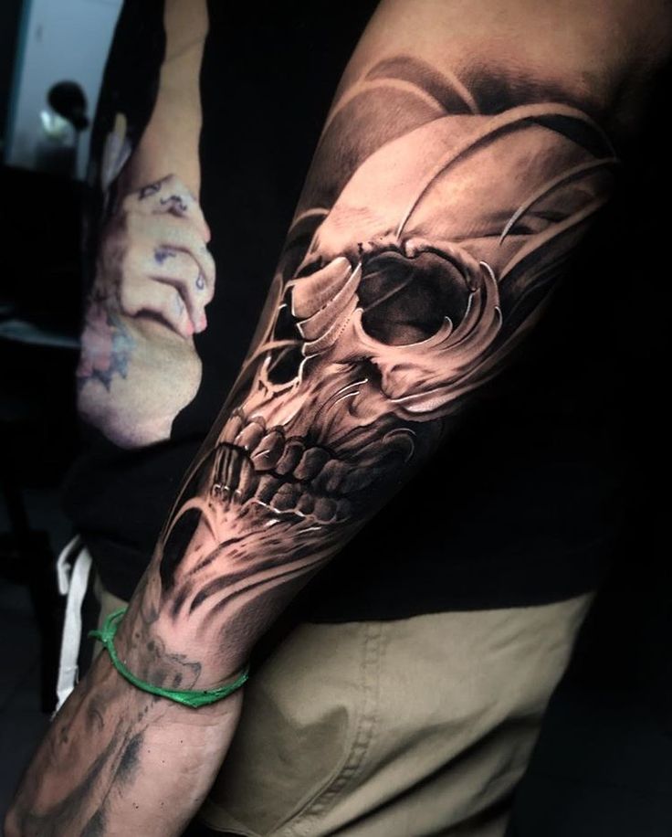 skull tattoos for men