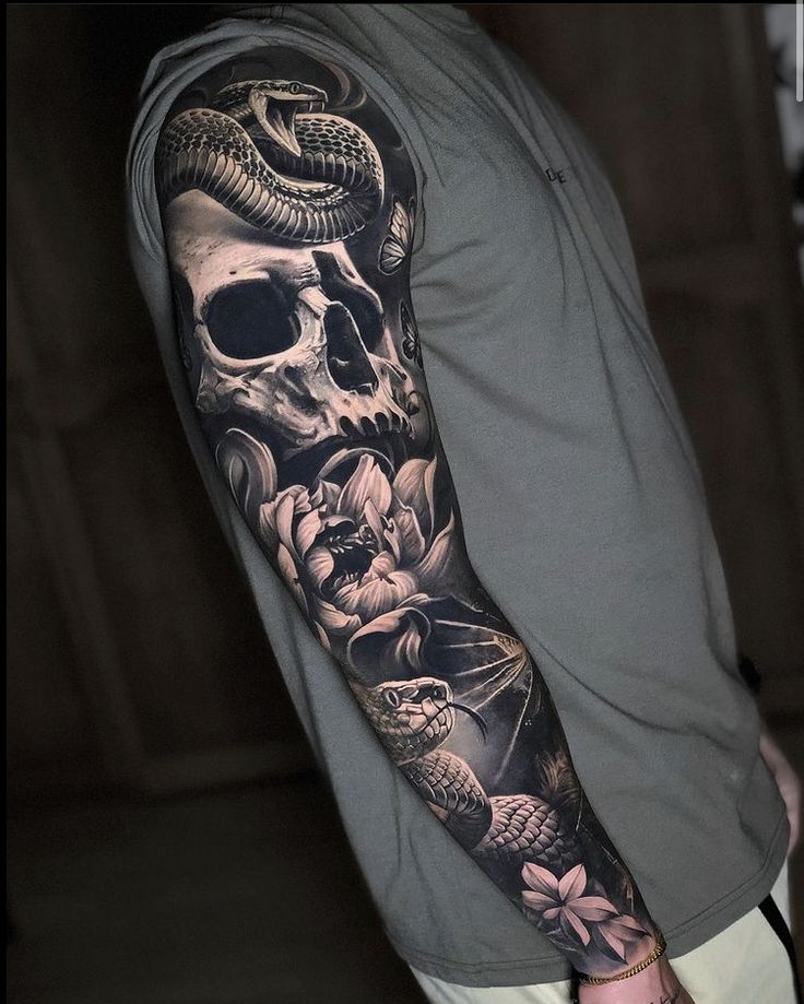 skull tattoos for men 0096