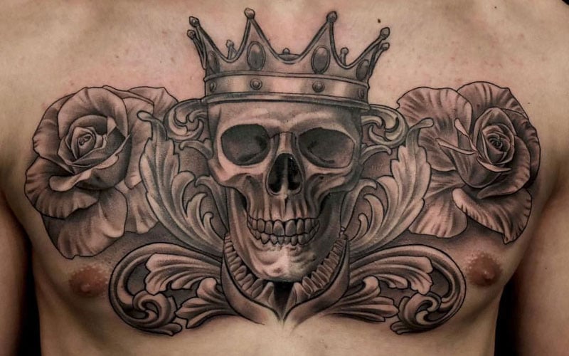 skull tattoos for men 0016