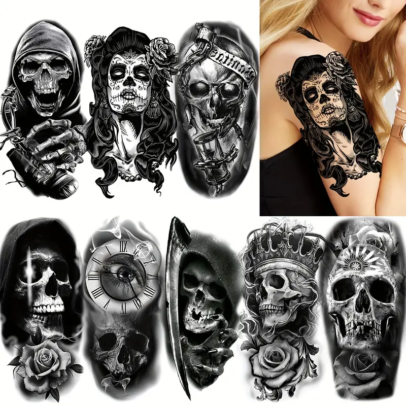 skull tattoos for men 0017