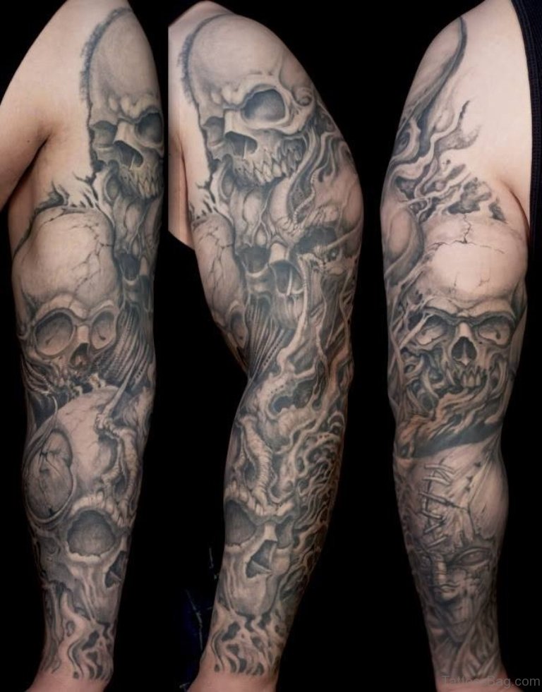 skull tattoos for men 0043