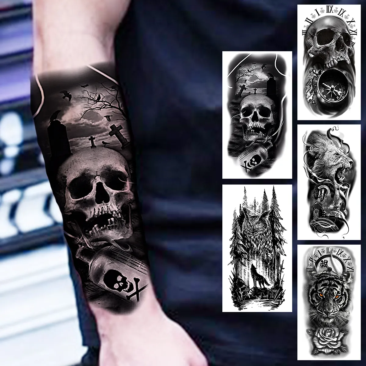 skull tattoos for men 0047