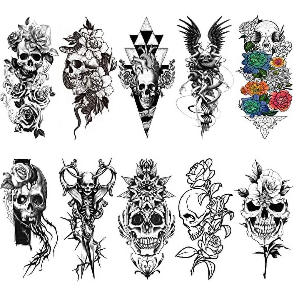 skull tattoos for men 0086