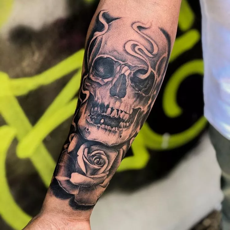 skull tattoos for men 0056