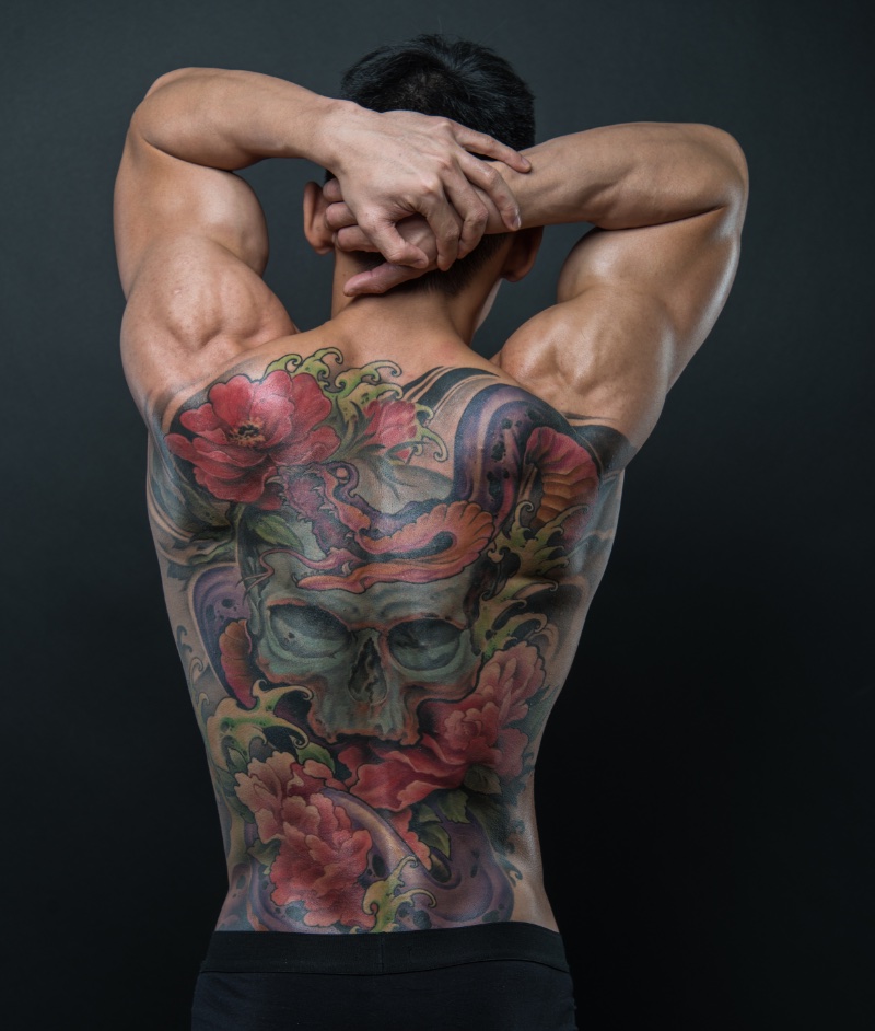 skull tattoos for men 0081