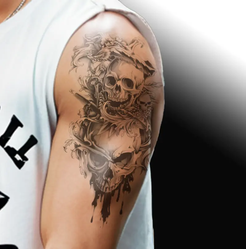 skull tattoos for men 0094