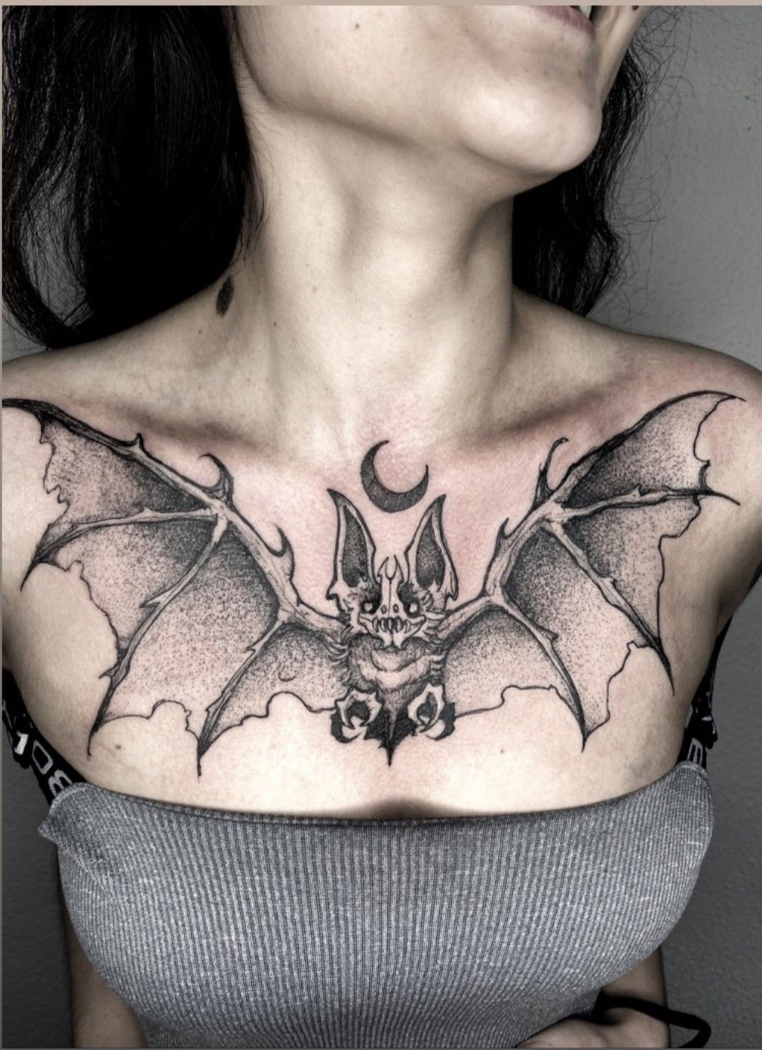 small bat tattoos for men