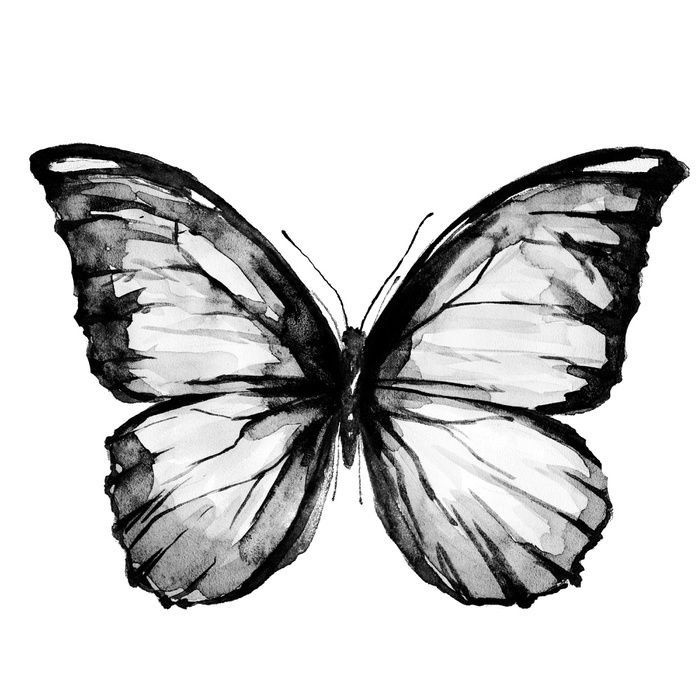 small butterfly tattoos for men