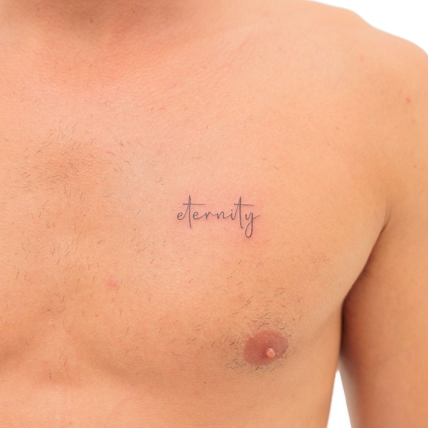 small chest tattoos for men inspiration