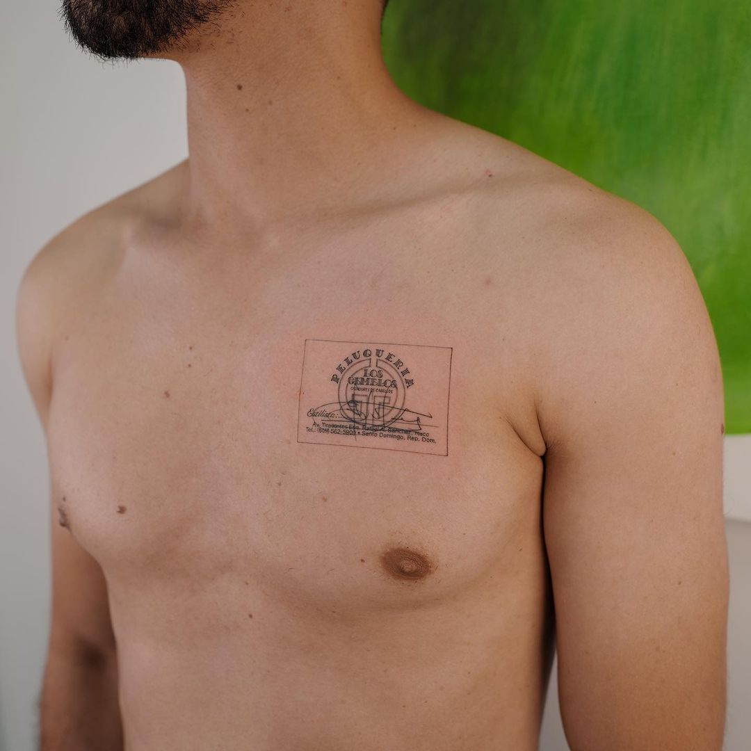 small chest tattoos for men 0036