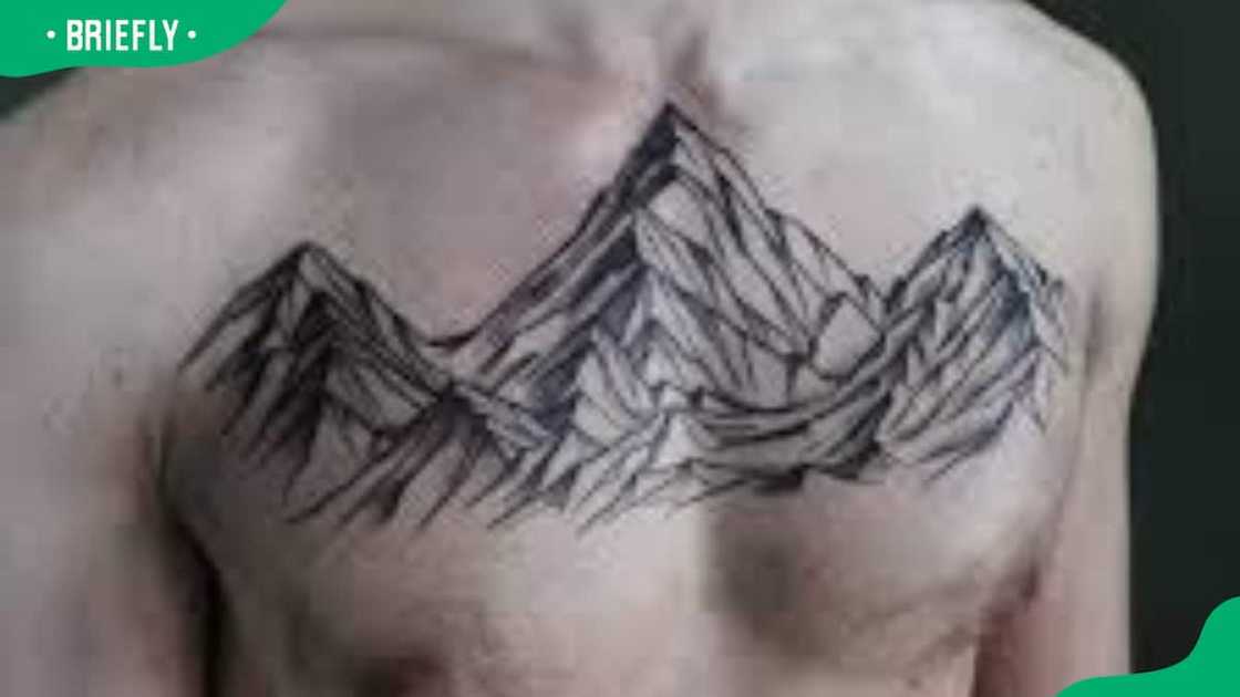 small chest tattoos for men 0057