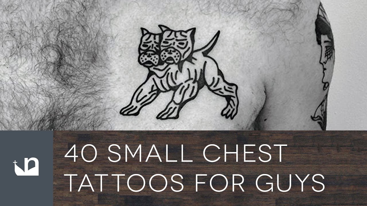 small chest tattoos for men 0060