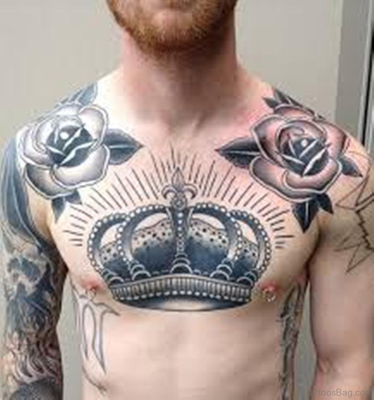 small chest tattoos for men 0062