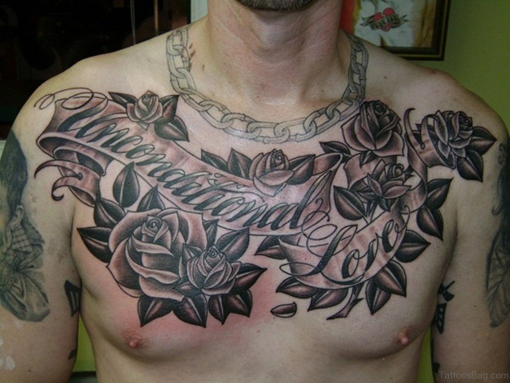 small chest tattoos for men 0070