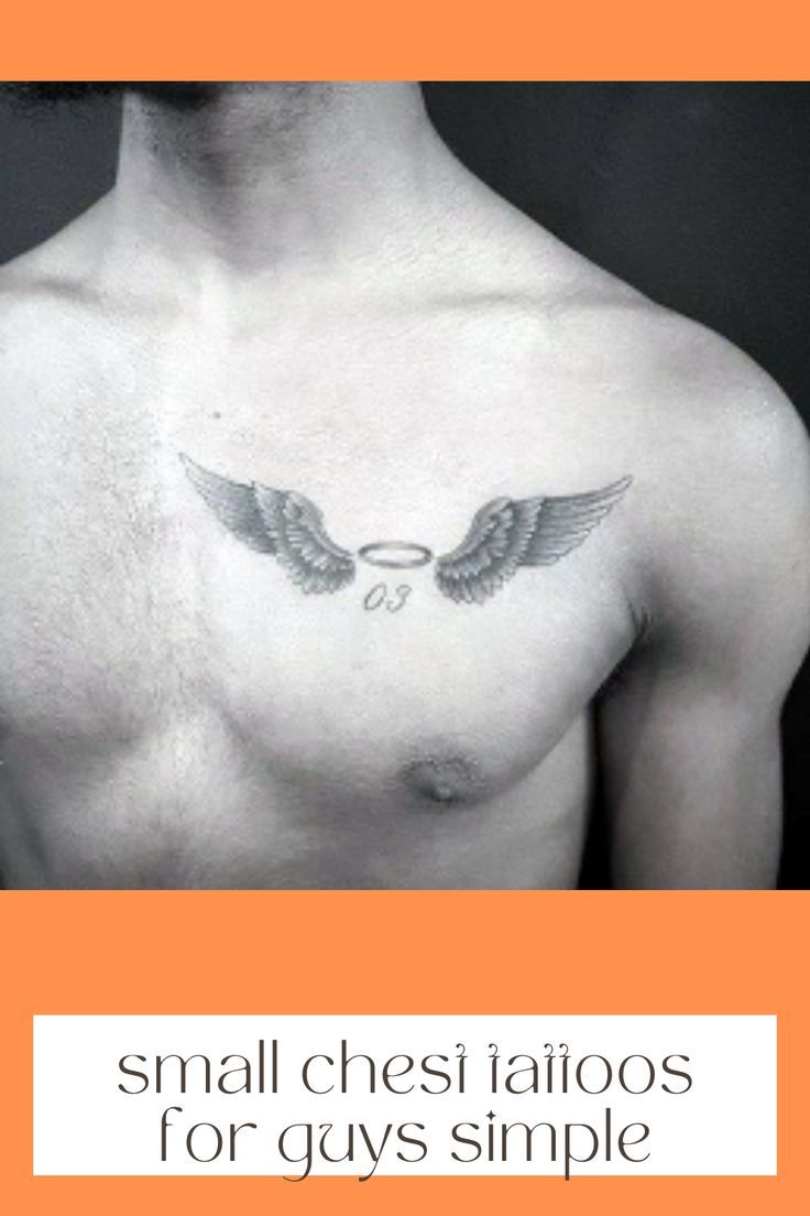 small chest tattoos for men 0085