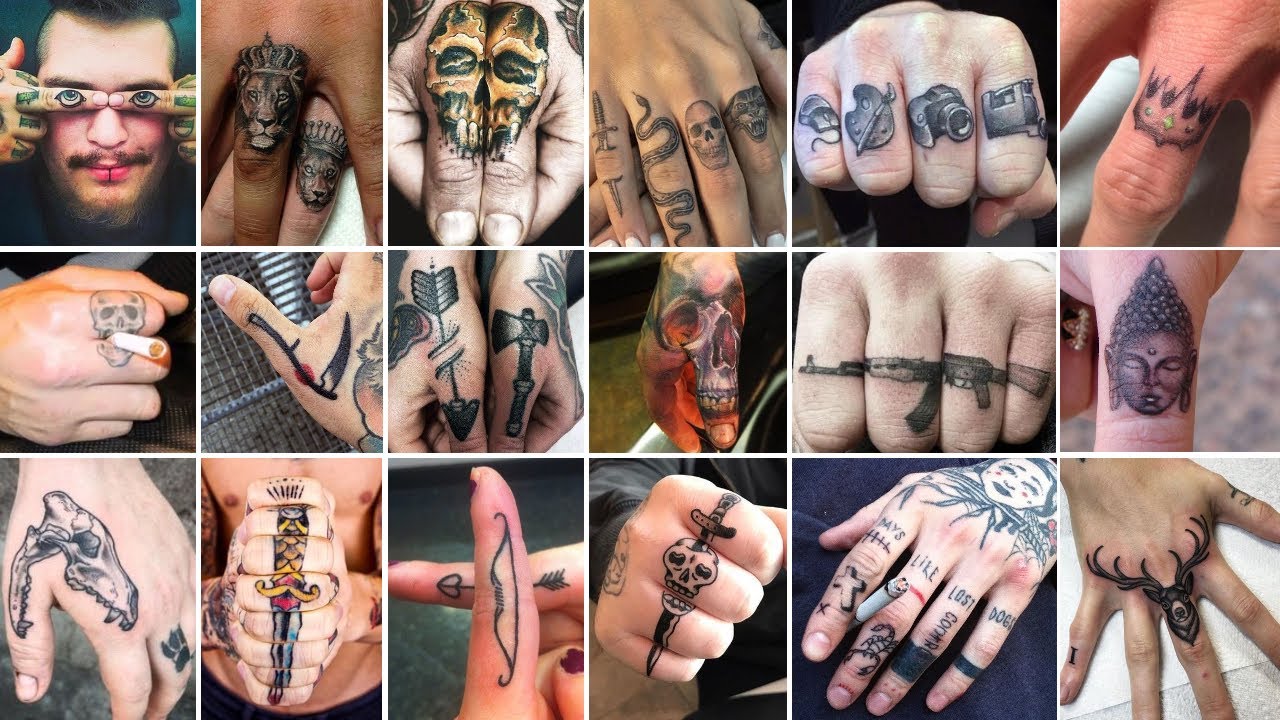 small finger tattoos for men